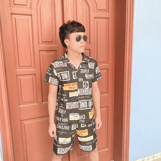 Bộ nam hè pizama .chất vải lụa cao cấp