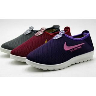 Giày lười nữ hè siêu nhẹ Slipon nữ siêu nhẹ