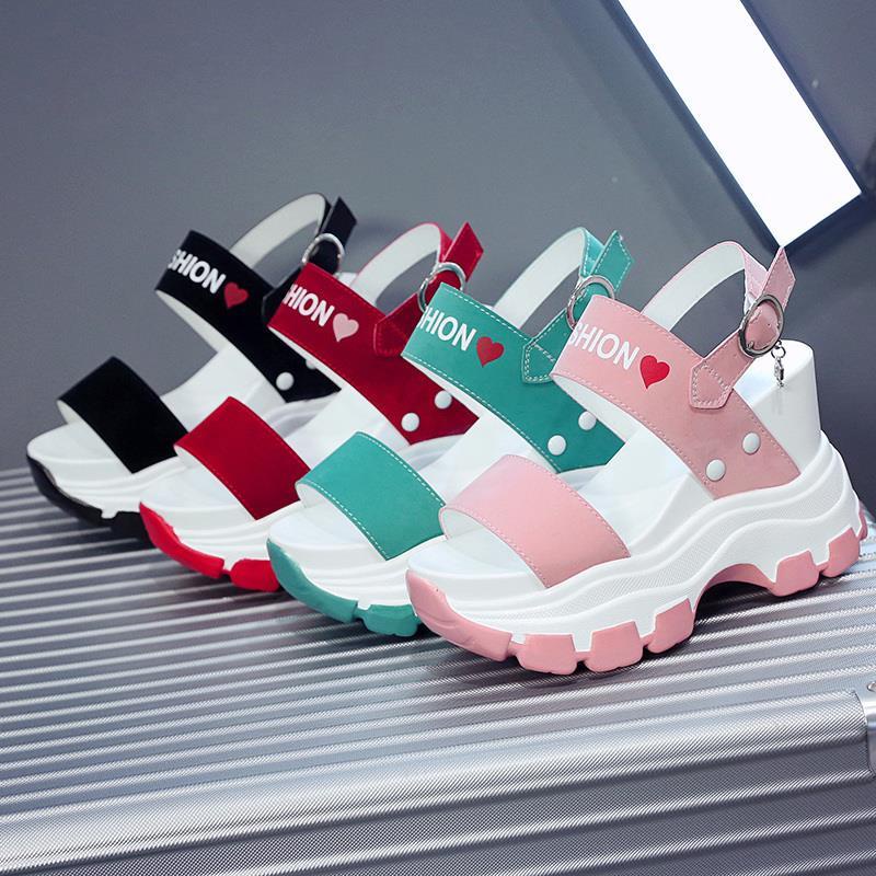 Sandal Đế Xuồng Cao Gót Phong Cách Hàn Quốc Thời Trang Mùa Hè 2022 Mới Cho Nữ