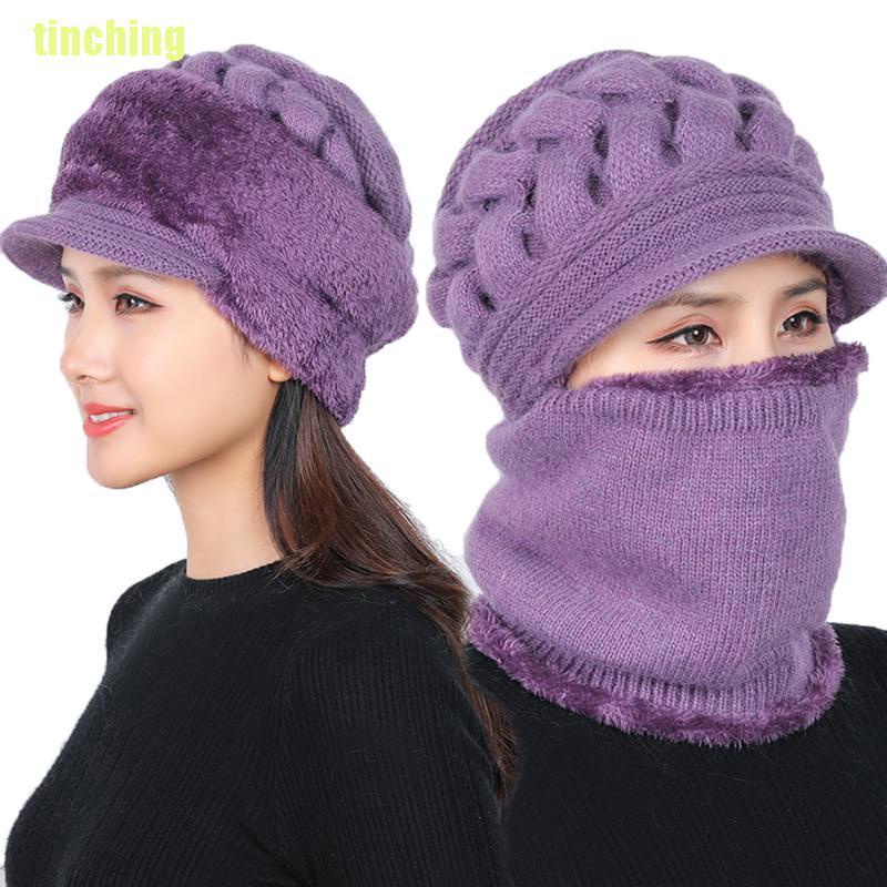1 Mũ Len beanie Dày Giữ Ấm Mùa Đông