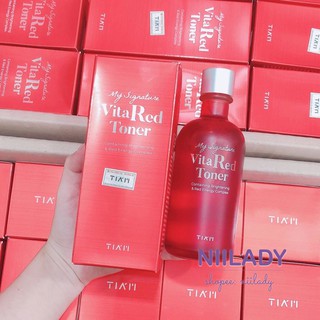 Nước hoa hồng Tiam My Signature Vita Red Toner