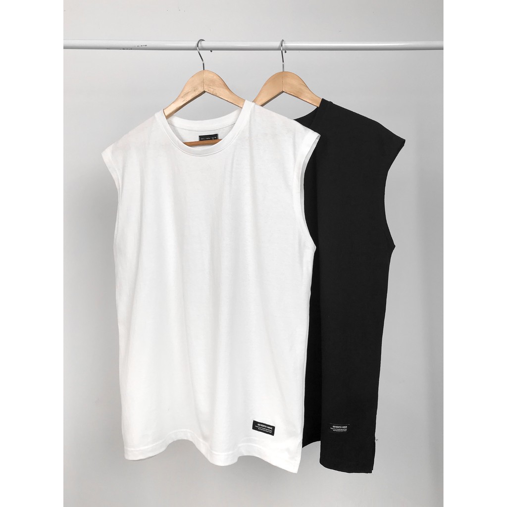 áo ba lỗ form rộng - tanktop trơn nam nữ