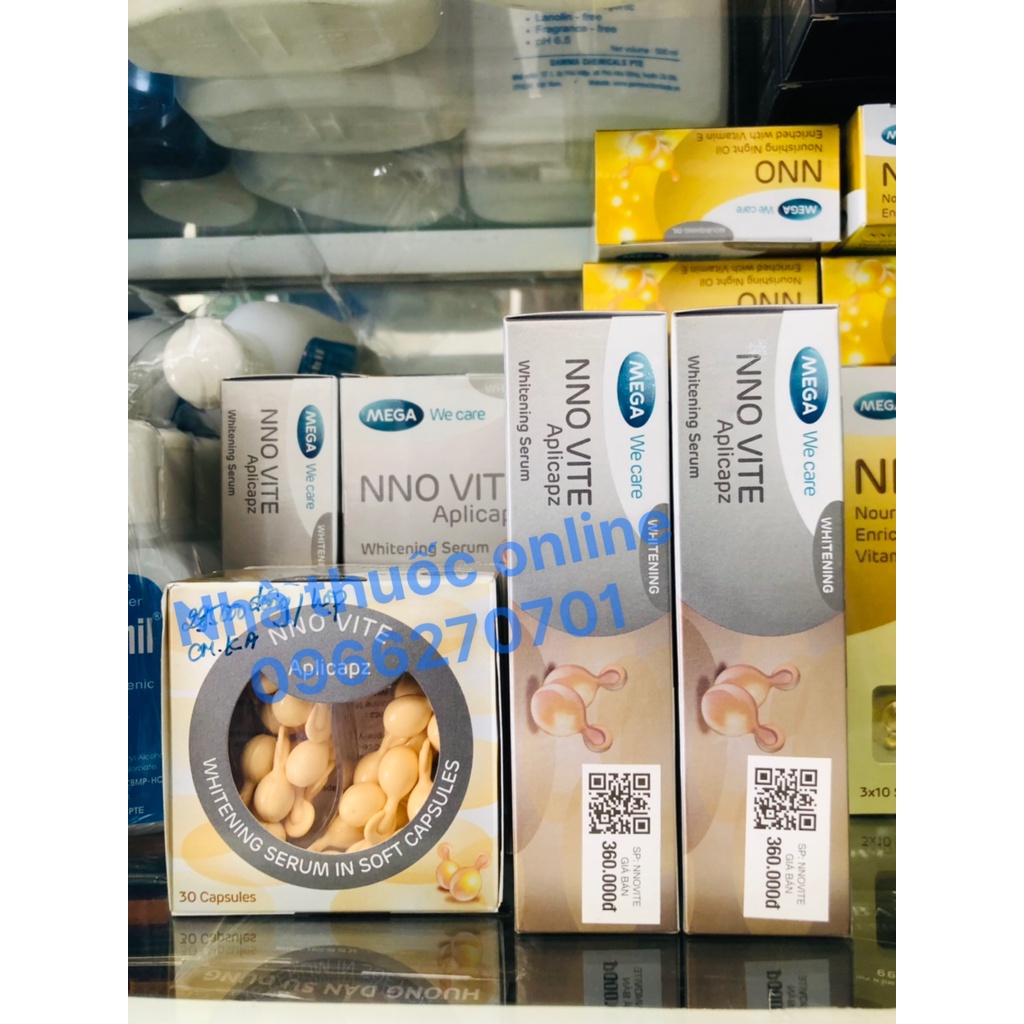 SERUM DƯỠNG NNO VITE HỘP 3 VỈ