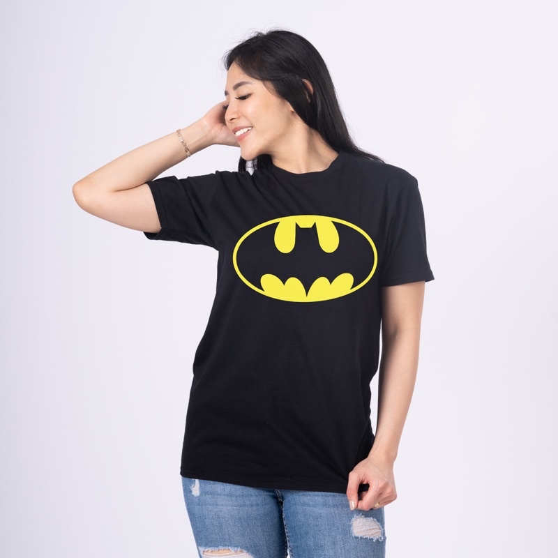 ⭐️⭐️⭐️⭐️⭐️Miaumiao Áo Thun COTTON Chải Kỹỹ Thuật Số 30S In Hình Batman or Super Man Chất Liệu COTTON Polyflex Mới Nhất Không Chính Hãng