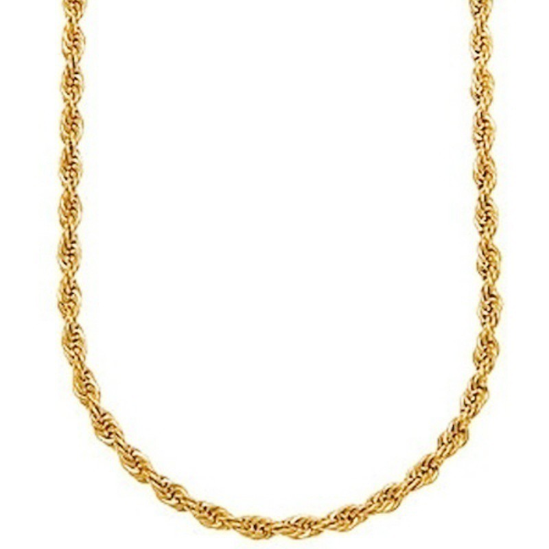 Loca1 Set 2 dây chuyền mạ vàng/bạc thời trang nam nữ