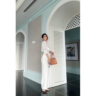  VELLE DESIGN Quần tây nữ Ella ống xuông chất mềm mát không nhăn - quần dài 109cm 