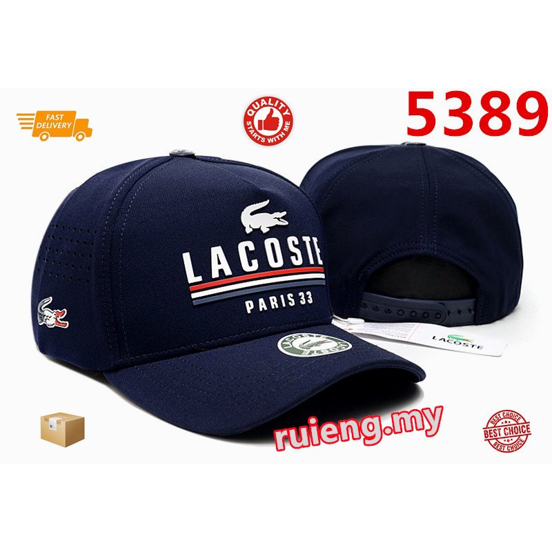 Mũ Lưỡi Trai Lacoste Chất Liệu cotton Thời Trang Cho Nam Nữ