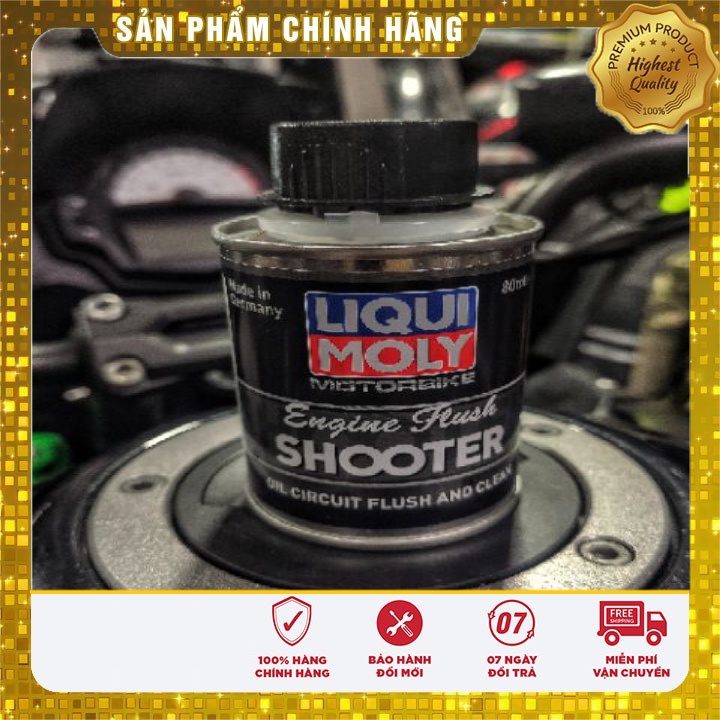 Chai súc rửa động cơ xe máy Liqui Moly Engine Flush Shooter