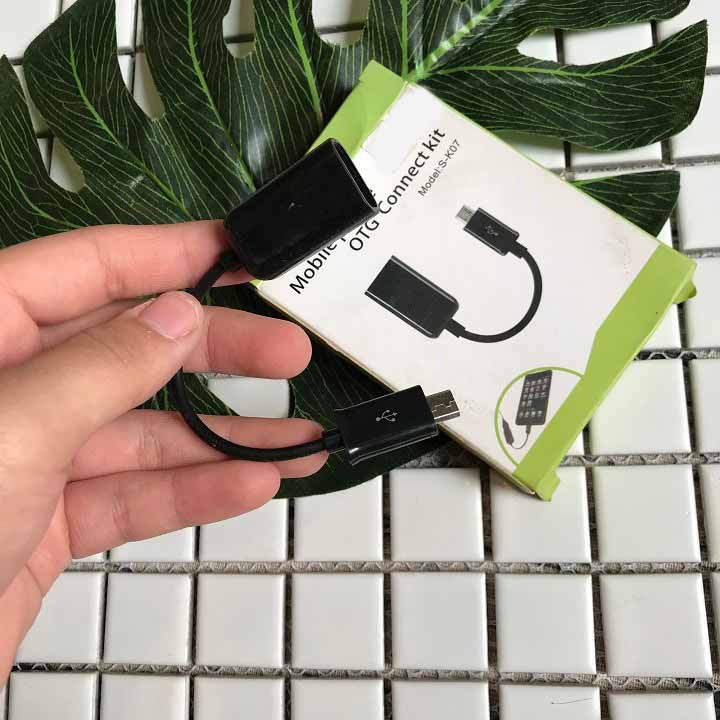 CÁP CHUYỂN ĐỔI Micro USB Mobile Phone OTG Connect Kit