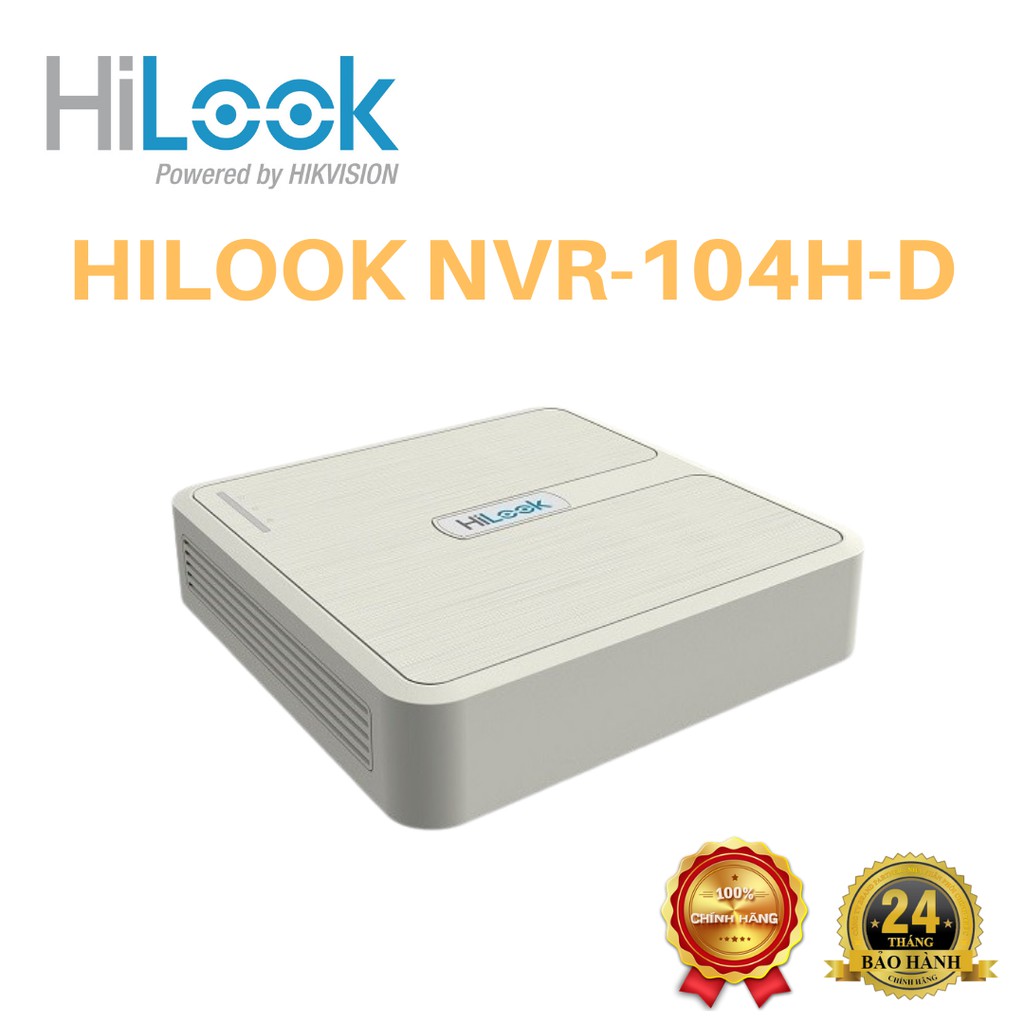 Đầu ghi hình camera IP 4 kênh HILOOK NVR-104H-D