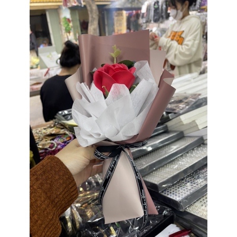 HOA SÁP 1 BÔNG BÓ CỰC XINH