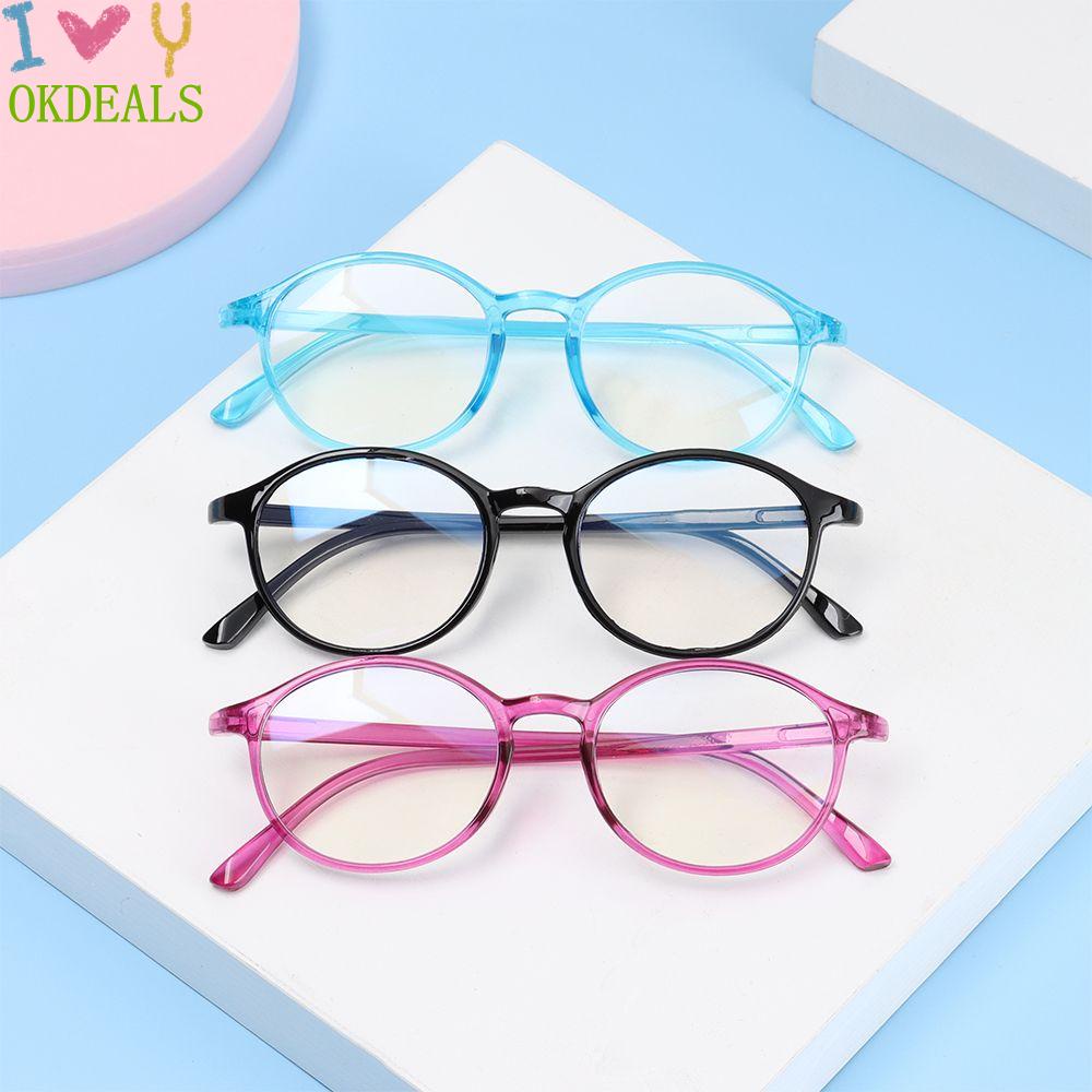 Kính Đeo Mắt Chống Ánh Sáng Xanh Thiết Kế Siêu Nhẹ Thời Trang Cho Trẻ Em