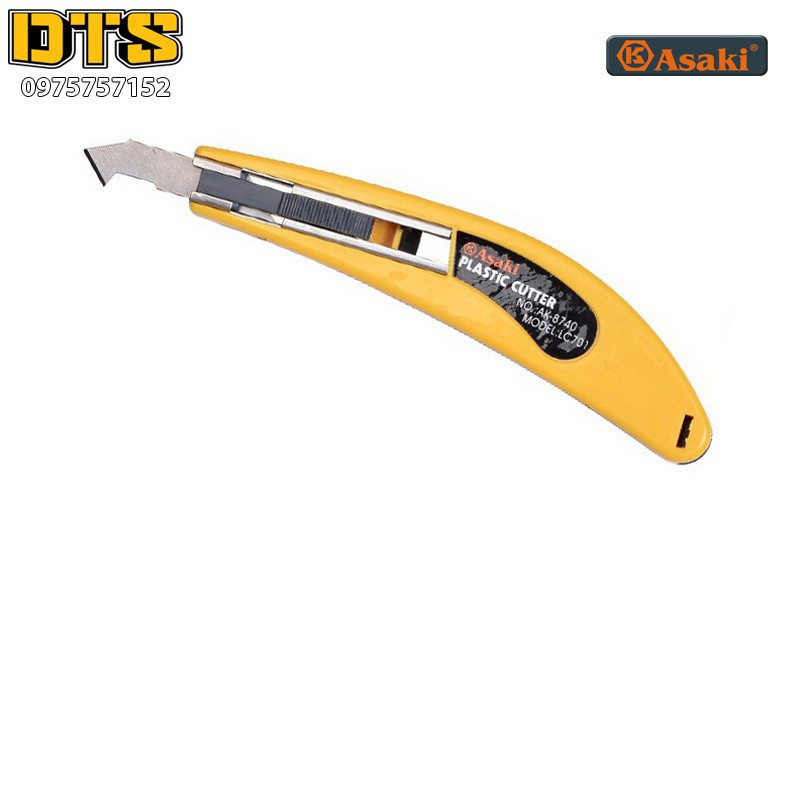 Dao rọc nhựa mica Asaki AK-8740 giocongcu