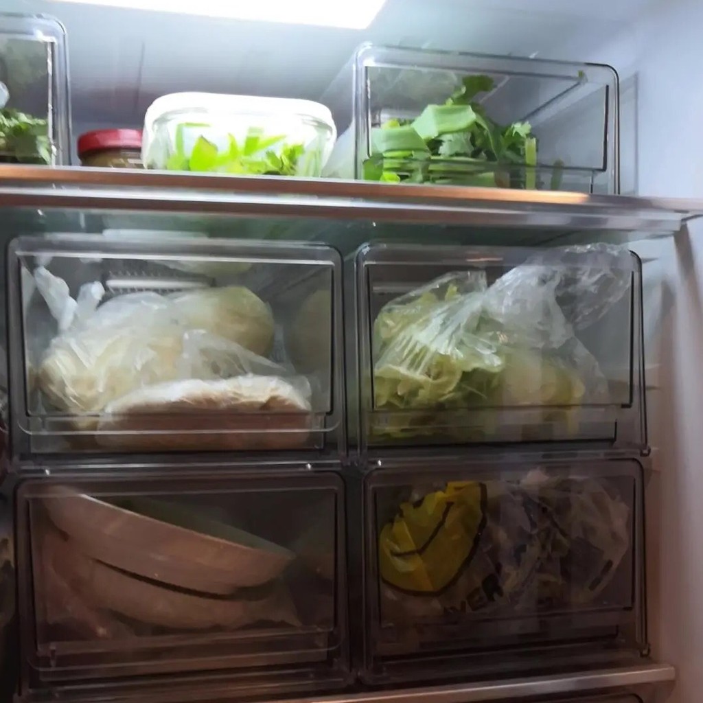 HỘP ĐỰNG RAU TƯƠI ĐỂ TỦ LẠNH CAO CẤP, HỘP BẢO QUẢN RAU CỦ QUẢ TƯƠI GẤP 5 LẦN
