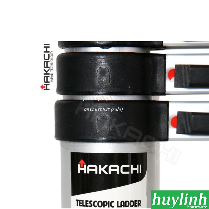 Thang nhôm rút đôi chữ A Hakachi HM-16CP - 5 mét