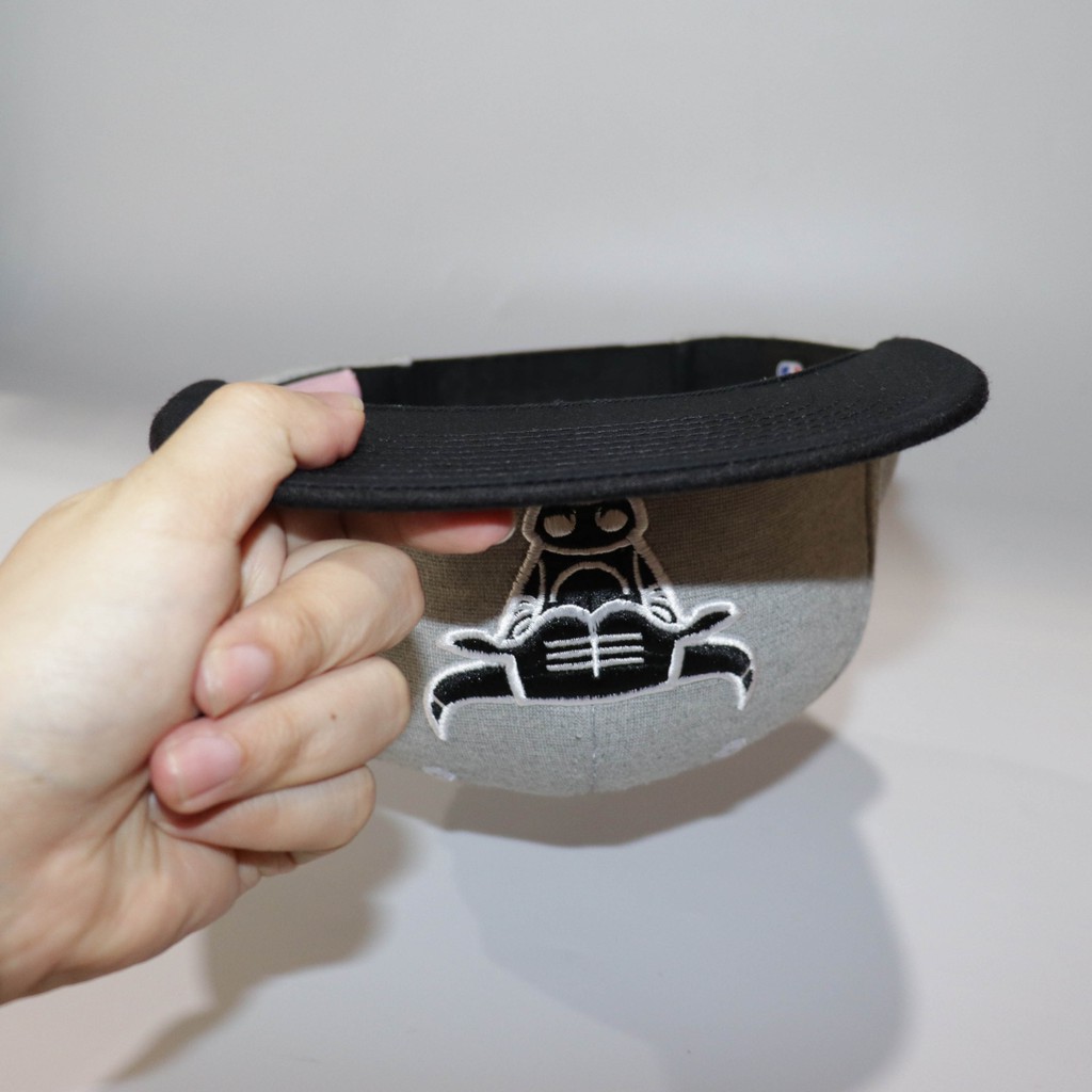 Nón NHS Snapback Bulls Xám Ngầu BULL011.