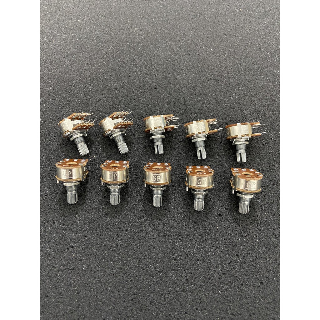 Biến trở 50k đôi volum amply cao cấp có nấc bi