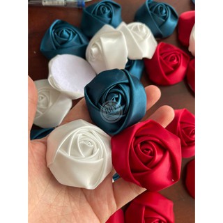 Hoa hồng lụa nhí / thành phẩm/ handmade