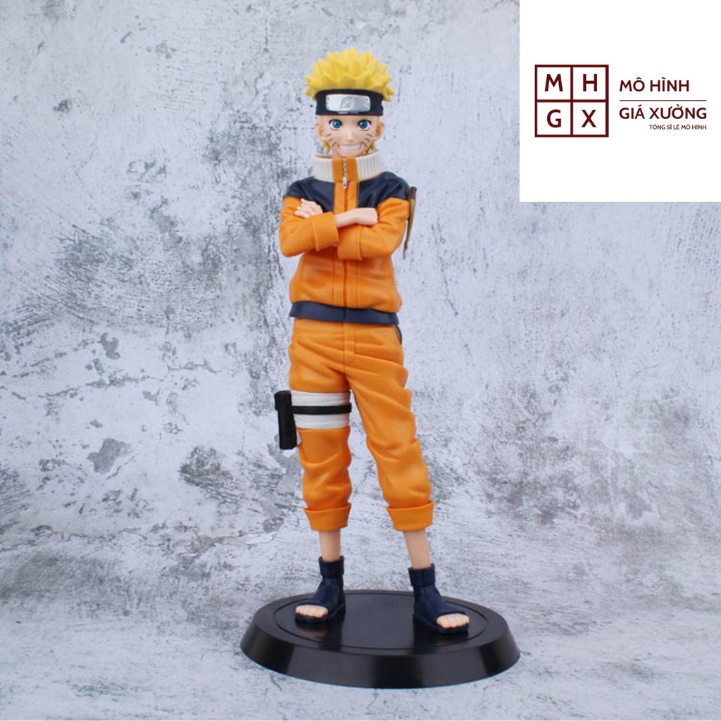 Mô Hình Uzumaki Naruto Grandista ( 3 Đầu ) - Cao 25cm -  Hokage Làng LÁ  Jinchuriki Cửu Vĩ Shippuuden - Tượng Figure