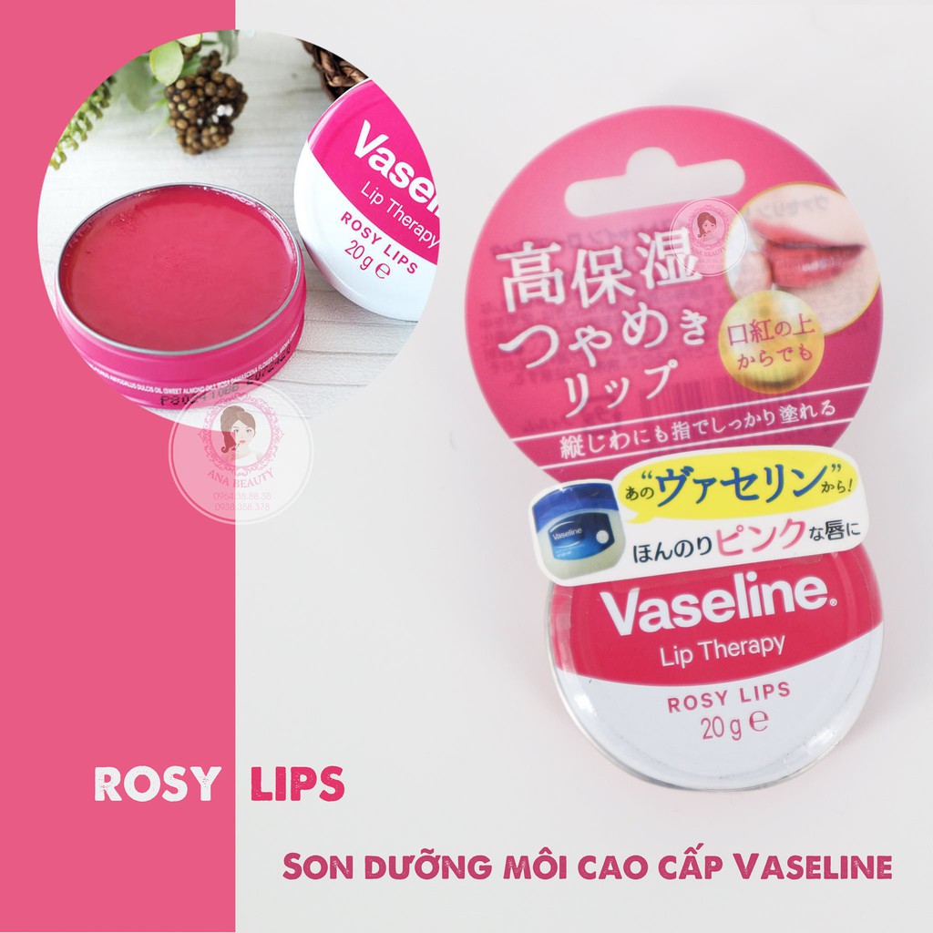 SON DƯỠNG MÔI VASELINE 20G