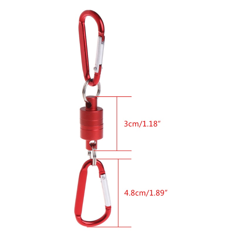 Móc Khóa Chữ D Bằng Hợp Kim Nhôm Chuyên Dụng Cho Câu Cá