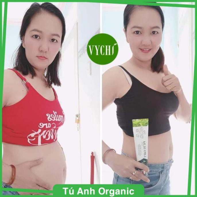 Gel tan mỡ/Kem tan mỡ - LIPO SLIM GEL VYCHI - giảm 3-5cm vòng bụng sau 1 TUẦN .