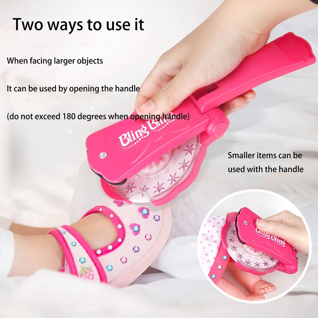 Máy Tết Tóc Tự Động Đính Đá Lấp Lánh Thời Trang