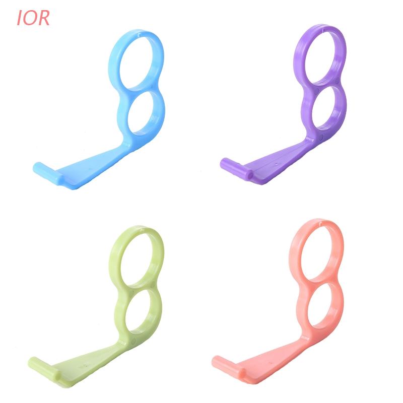 Giá Đỡ Điện Thoại/Máy Tính Bảng Bằng Nhựa Thiết Kế Xỏ Ngón Tay Thông Dụng