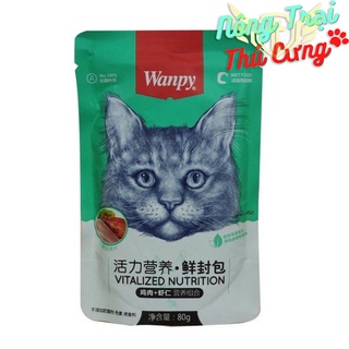 Pate wanpy cho mèo, sỉ từ 1000