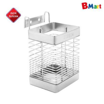 [FreeShip] [Hỏa tốc 1H] Ống đựng đũa inox SUS201, Giỏ đũa inox giá rẻ  - BM