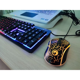 Bàn phím và chuột Game thủ Led 7 màu ( MARVO)