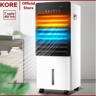 Quạt điều hòa hai chiều làm mát bằng hơi nước sưởi ấm mùa đông phím cảm ứng 8L điều khiển từ xa
