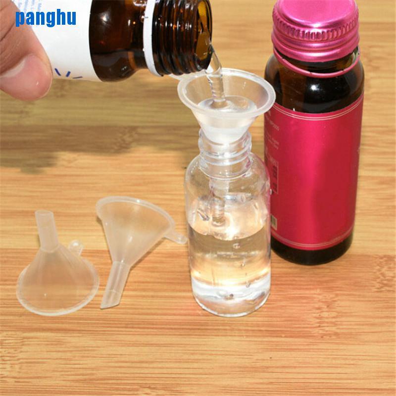 (Hàng Mới Về) Set 10 Phễu Nhựa Mini Cho Chất Lỏng / Chất Lỏng