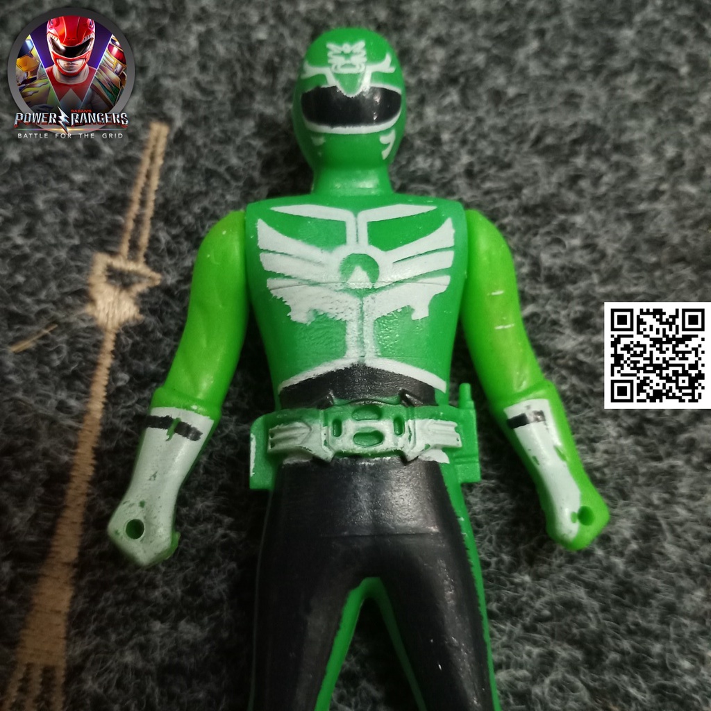 Mô hình power ranger Siêu Nhân Thiên sứ xanh lá Chiến đội Hộ tinh giả Gosei 1852