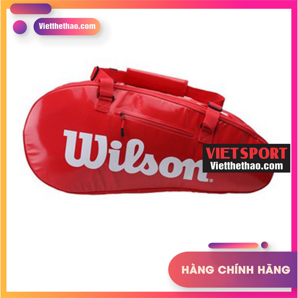 Túi Tennis Đựng Vợt Thể Thao Chính Hãng Wilson Super Tour 9R