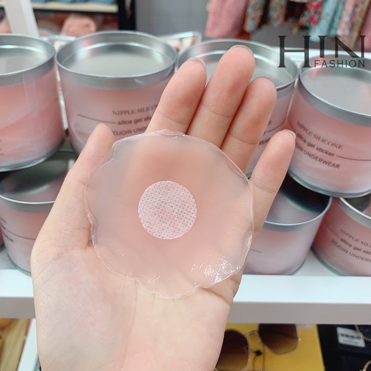 Hộp 10 Miếng Dán Ngực DUDIA Silicon [P07]