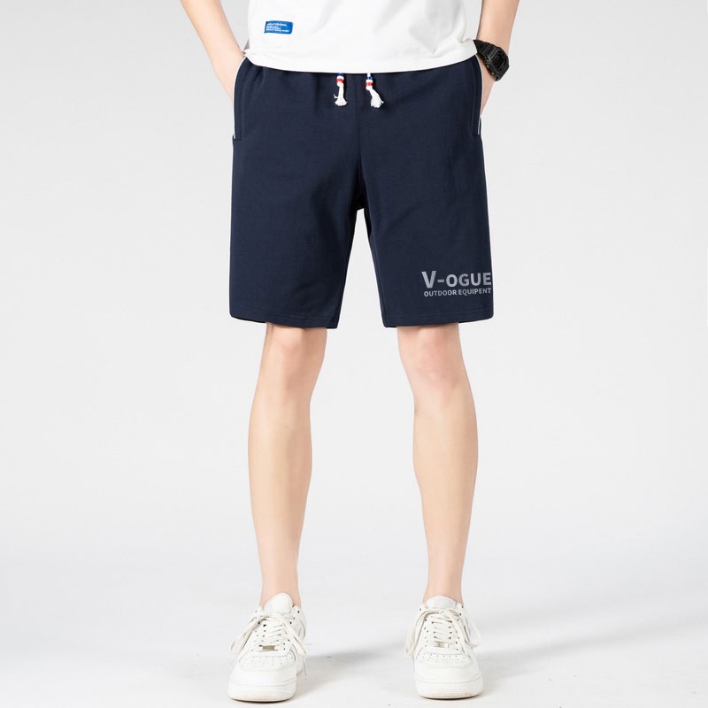 Quần Short Thể Thao Ống Rộng Phối Dây Rút Thời Trang Đi Biển Trẻ Trung Cho Nam