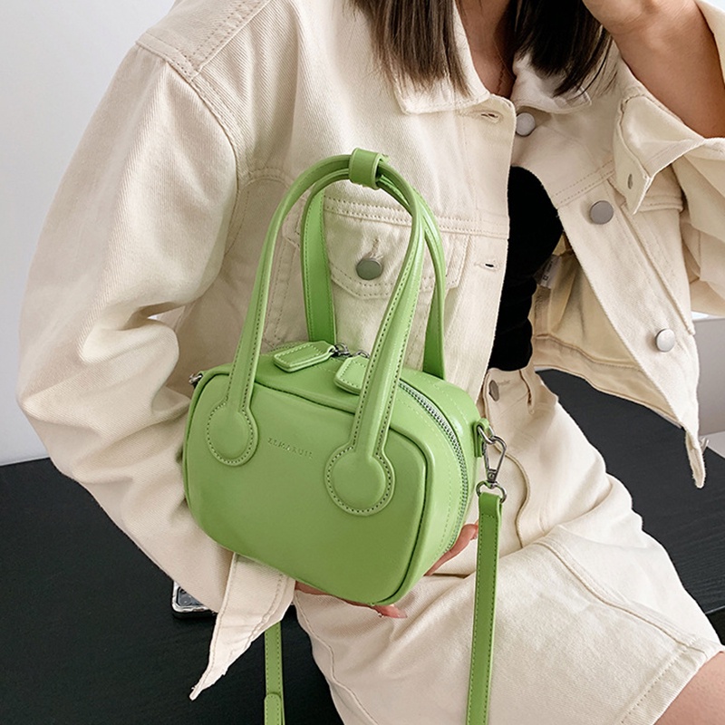 Túi Đeo Vai Hình Vuông Cỡ Nhỏ Màu Đen Phong Cách Hàn Quốc Thời Trang Cho Nữ