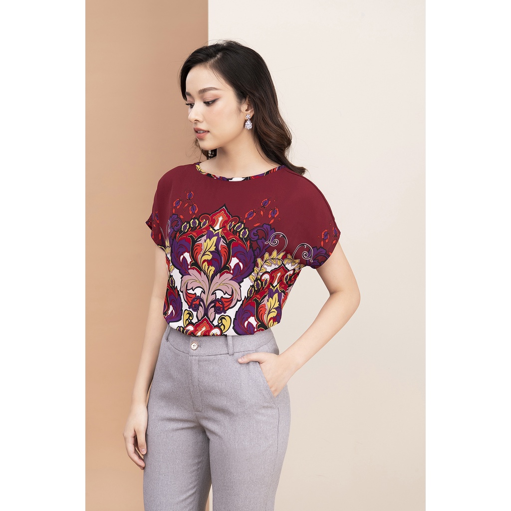 Áo Sơ Mi Nữ Công Sở Cao Cấp LUPERI LFSM181 Vải Lụa Cát Mềm Mịn Chống Nhăn