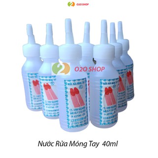 Nước Rửa Sơn Móng Tay 40ml – Axeton – Làm Sạch Màu Sơn Không Hại Móng – O2O Shop