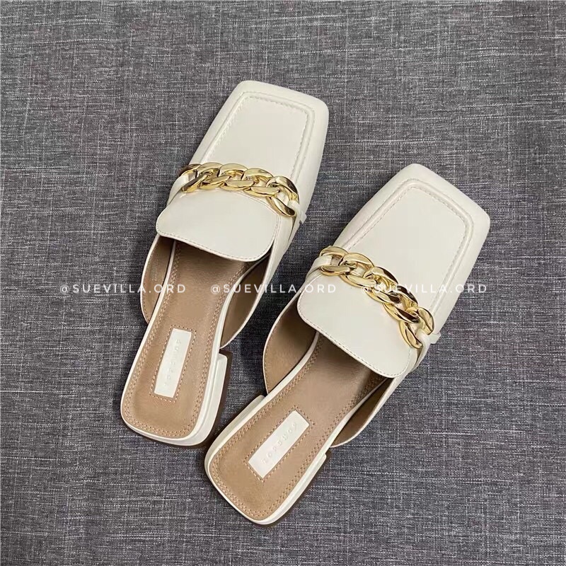 DÉP SỤC DA ĐÍNH XÍCH TOPSHOP AUTH CỰC XỊN