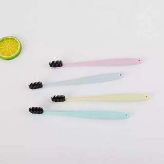 Combo 4 bàn chải sợ tre lúa mạch muji