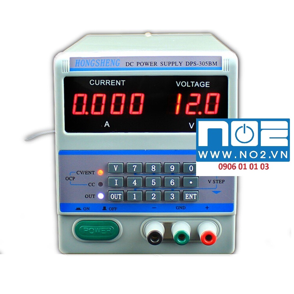 Máy Cấp nguồn đa năng phím bấm DPS-305BM, Chưa KÈM BỘ ĐẦU SẠC