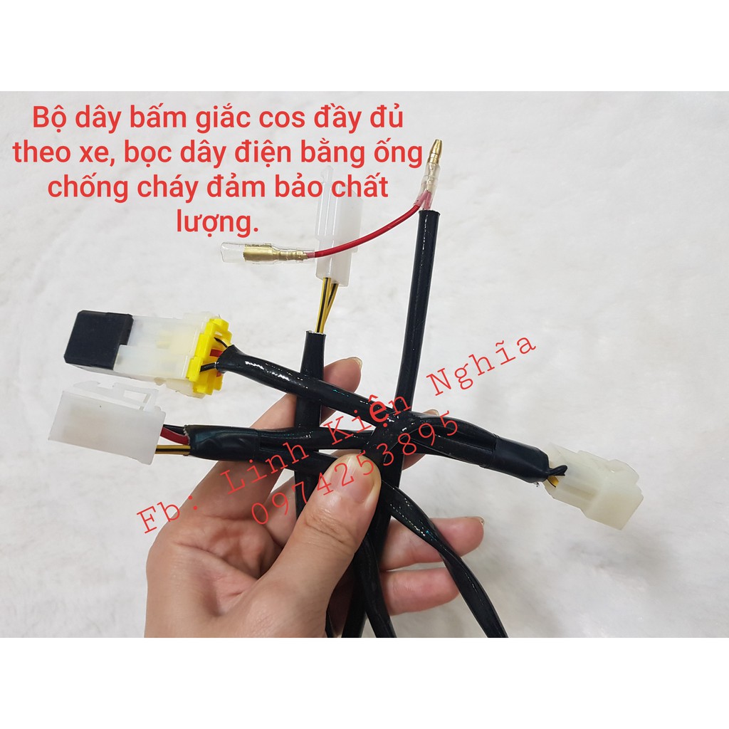 Bộ Sạc HCE kèm dây lên sạc chuyển điện bình xe NOUVO 4