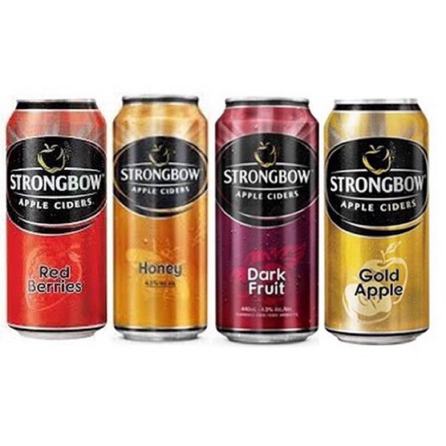 Nước táo lên men Strongbow lon 330ml hsd 2021