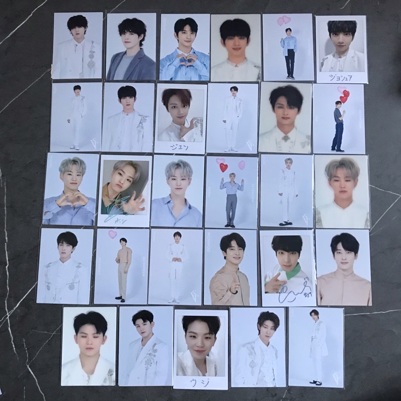 Bộ Thẻ Bài Nhóm Nhạc Seventeen Joshua Jun Hoshi Wonwoo Woozi The8