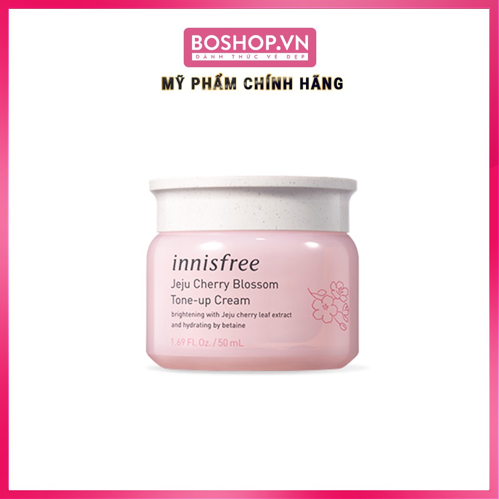 Dưỡng Trắng Innisfree Jeju Cherry Blossom Tone-Up Cream 50ml