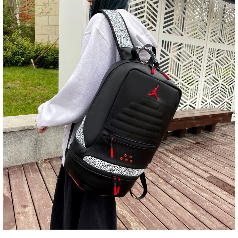 Air Jordan Balo Thể Thao Cỡ Lớn Chống Thấm Nước Thời Trang Cho Nam Nữ