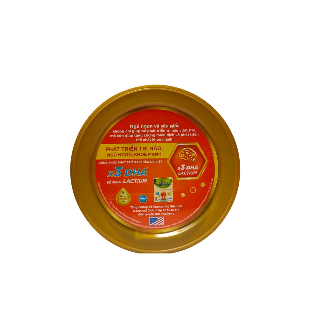 Sữa bột VitaDairy Colos DHA + phát triển não bộ, tăng cường đề kháng Số 1+ hộp 800g