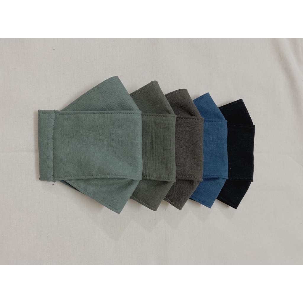 Khẩu trang vải handmade lót muslin cho nam